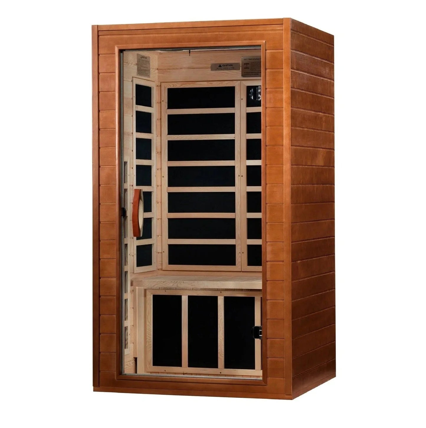Retails- Dynamic "Avila" 1-2-person Low EMF FAR Infrared Sauna DYN-6103-01