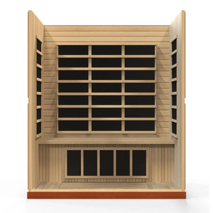 Retails- Dynamic "Bergamo" 4-person Low EMF FAR Infrared Sauna DYN-6440-01