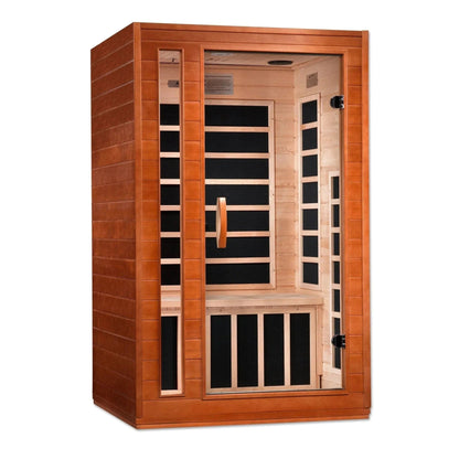 Retails- Dynamic "Cordoba" 2-person Low EMF FAR Infrared Sauna - DYN-6203-01