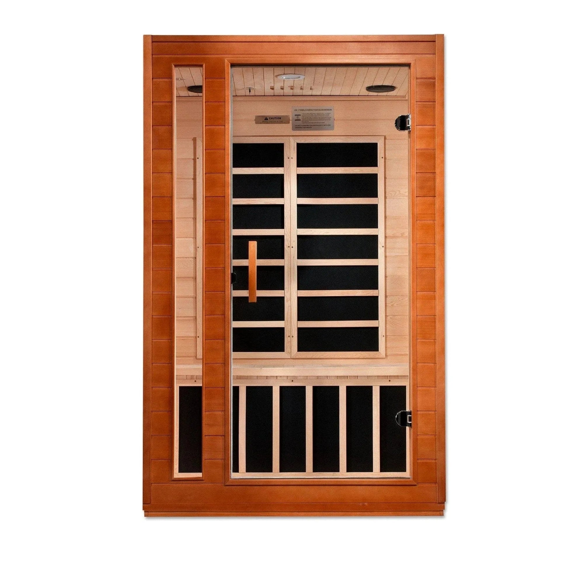 Retails- Dynamic "Cordoba" 2-person Low EMF FAR Infrared Sauna - DYN-6203-01