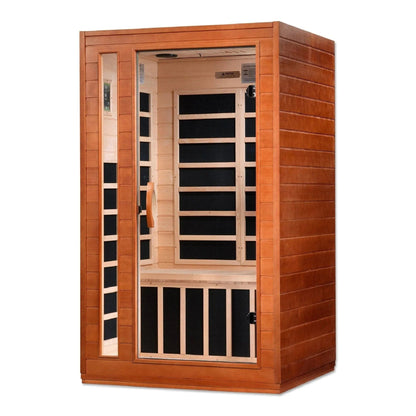 Retails- Dynamic "Cordoba" 2-person Low EMF FAR Infrared Sauna - DYN-6203-01