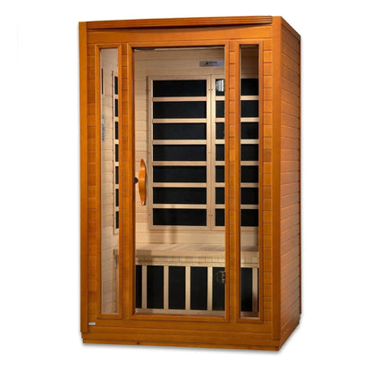 Retails- Dynamic "San Marino" 2-person Low EMF FAR Infrared Sauna DYN-6206-01