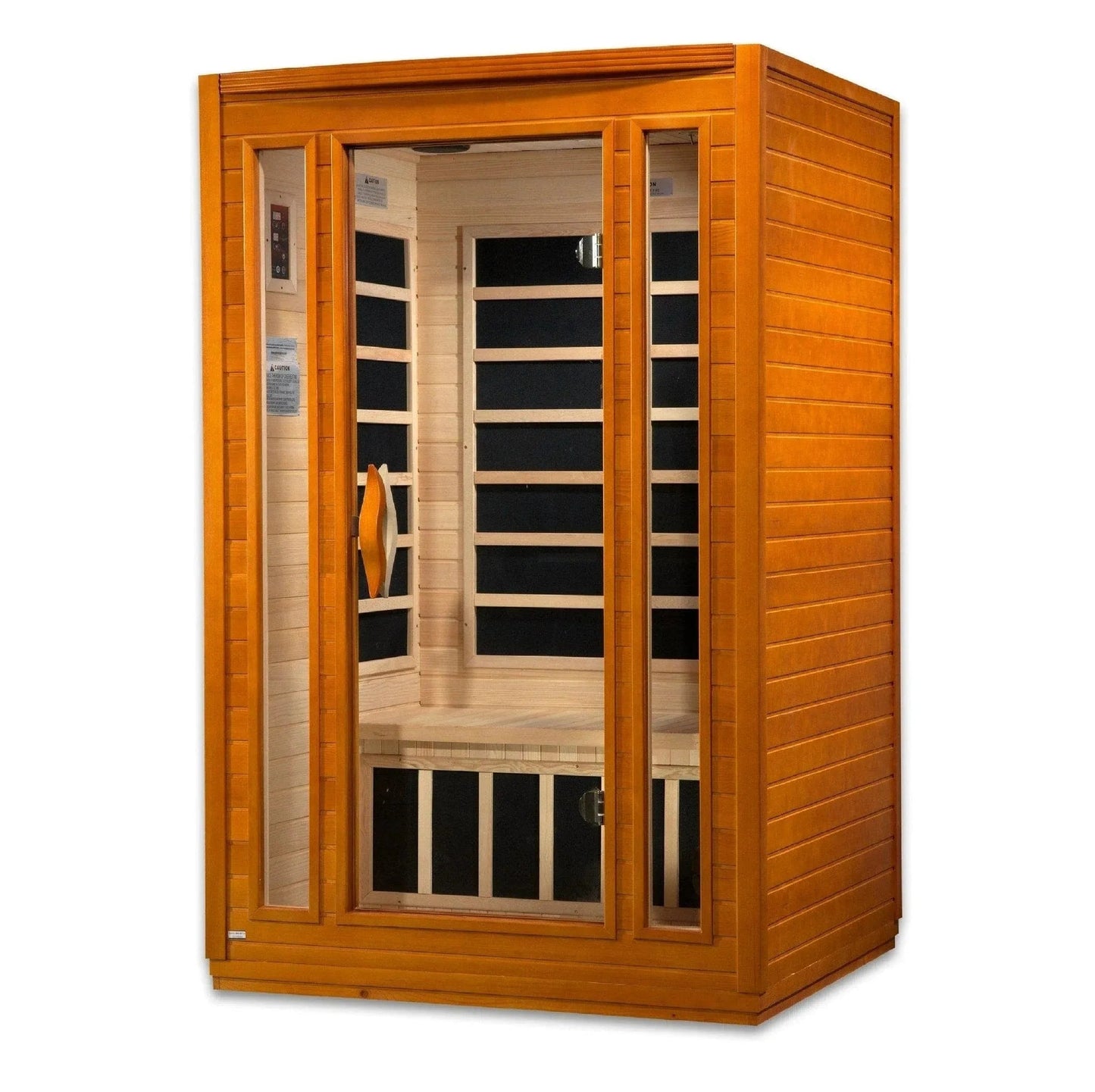 Retails- Dynamic "San Marino" 2-person Low EMF FAR Infrared Sauna DYN-6206-01