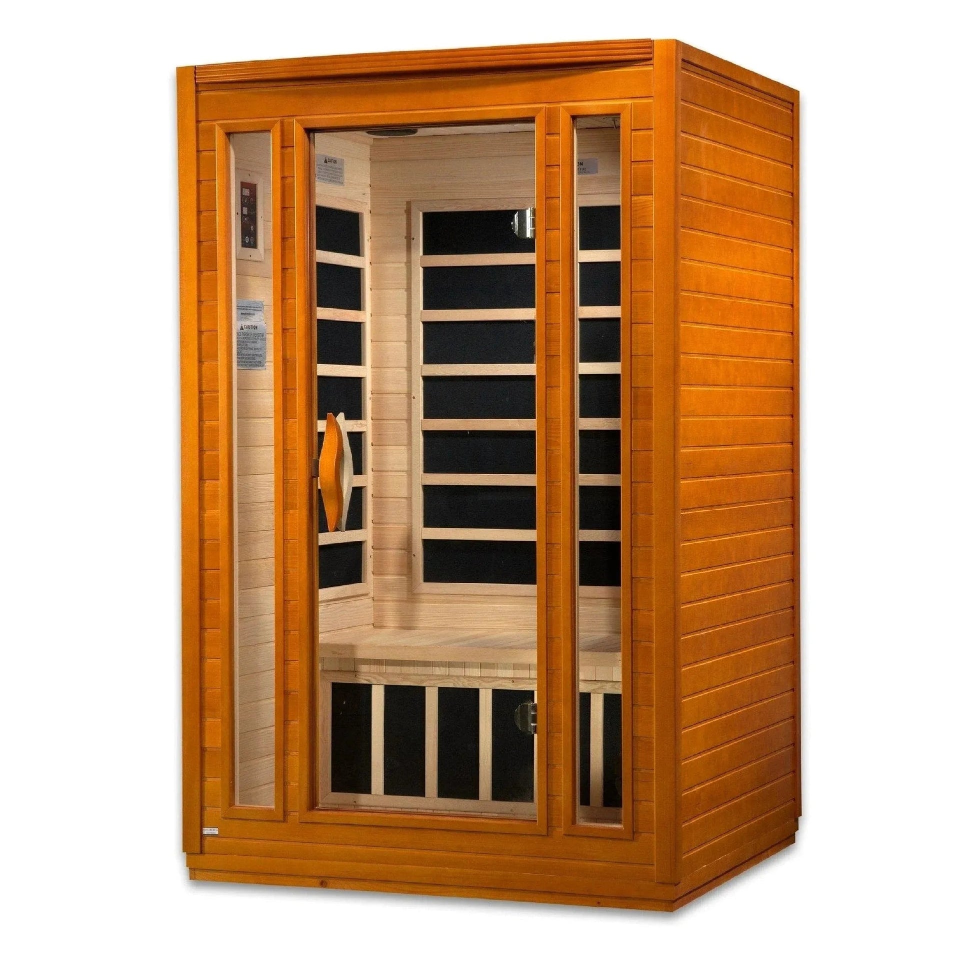 Retails- Dynamic "San Marino" 2-person Low EMF FAR Infrared Sauna DYN-6206-01