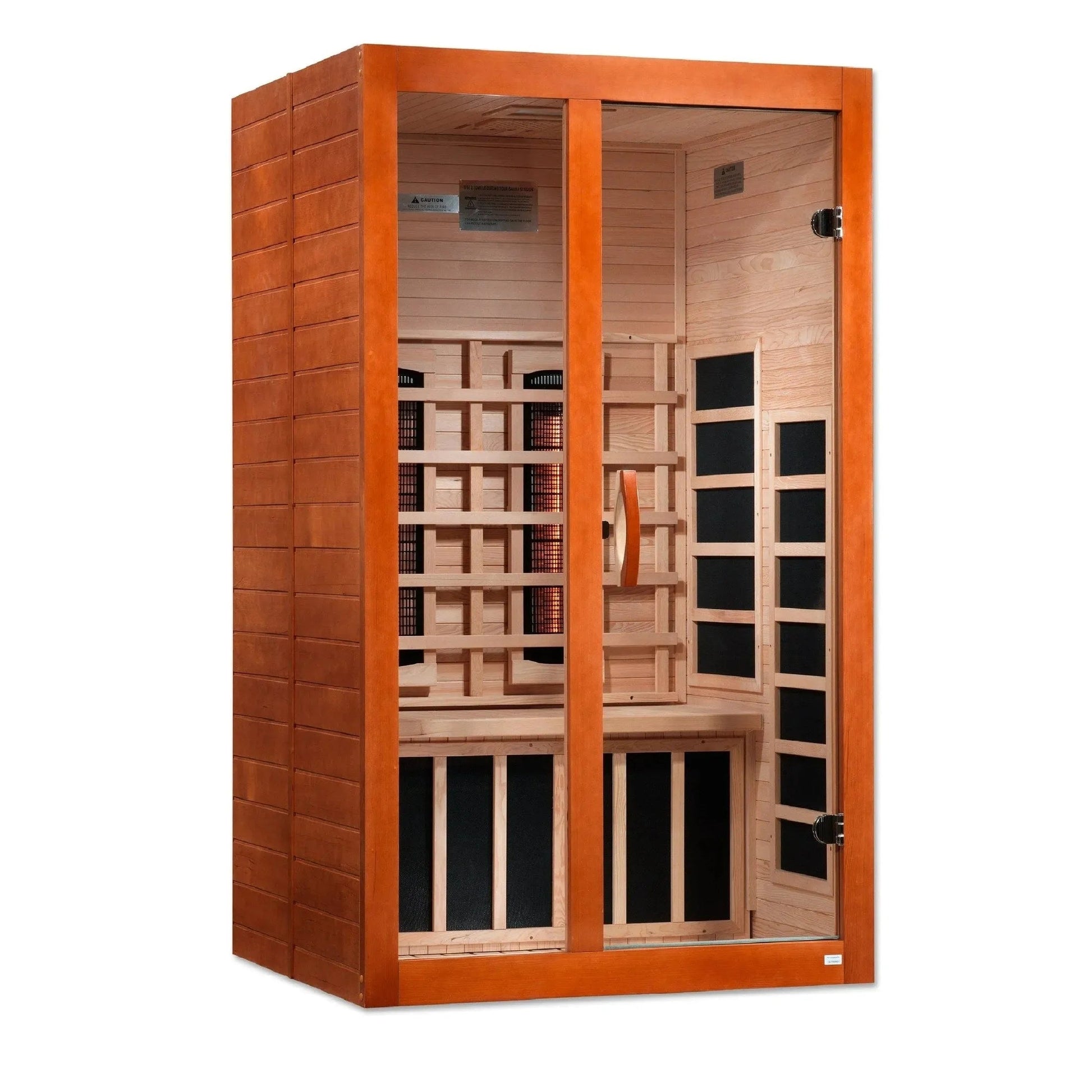 Retails- Dynamic "Santiago" 2-person Full Spectrum Near Zero EMF FAR Infrared Sauna DYN-6209-03 FS