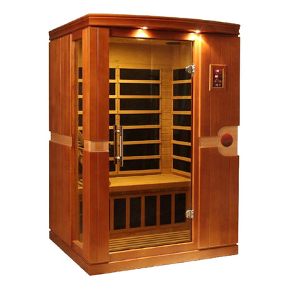 Retails- Dynamic "Venice" 2-person Low EMF FAR Infrared Sauna DYN-6210-01