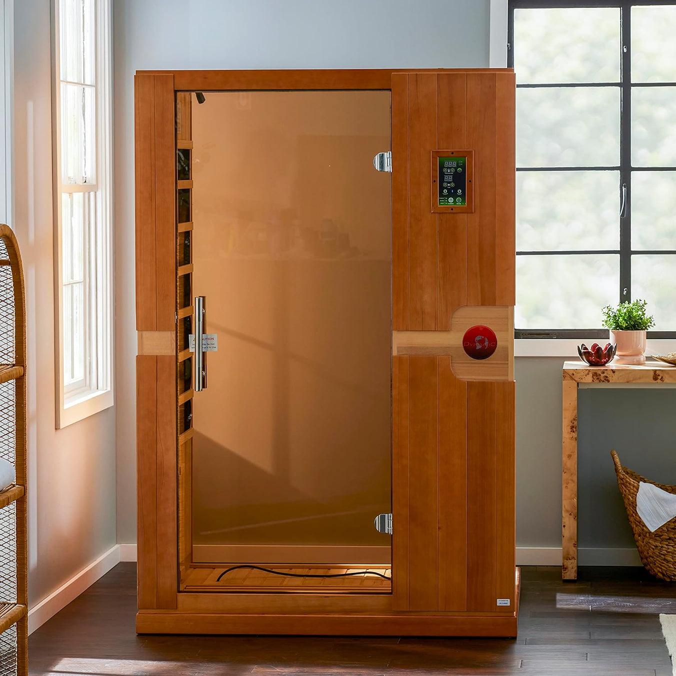 Retails- Dynamic "Venice" 2-person Low EMF FAR Infrared Sauna DYN-6210-01