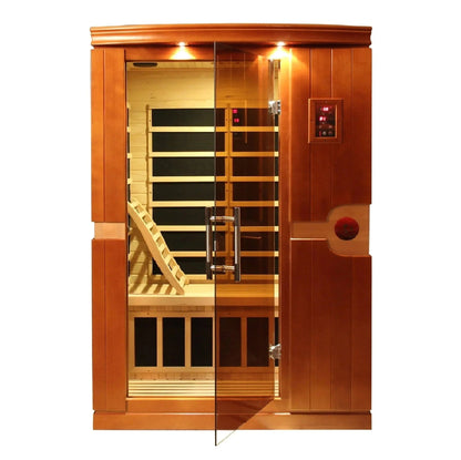 Retails- Dynamic "Venice" 2-person Low EMF FAR Infrared Sauna DYN-6210-01