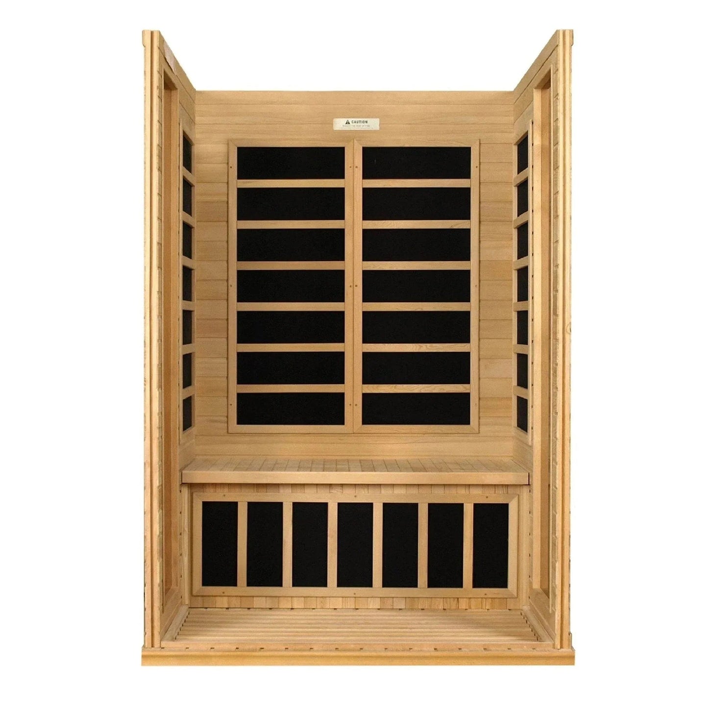 Retails- Dynamic "Versailles" 2-person Low EMF FAR Infrared Sauna DYN-6202-03