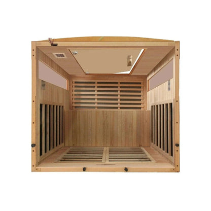 Retails- Dynamic "Versailles" 2-person Low EMF FAR Infrared Sauna DYN-6202-03