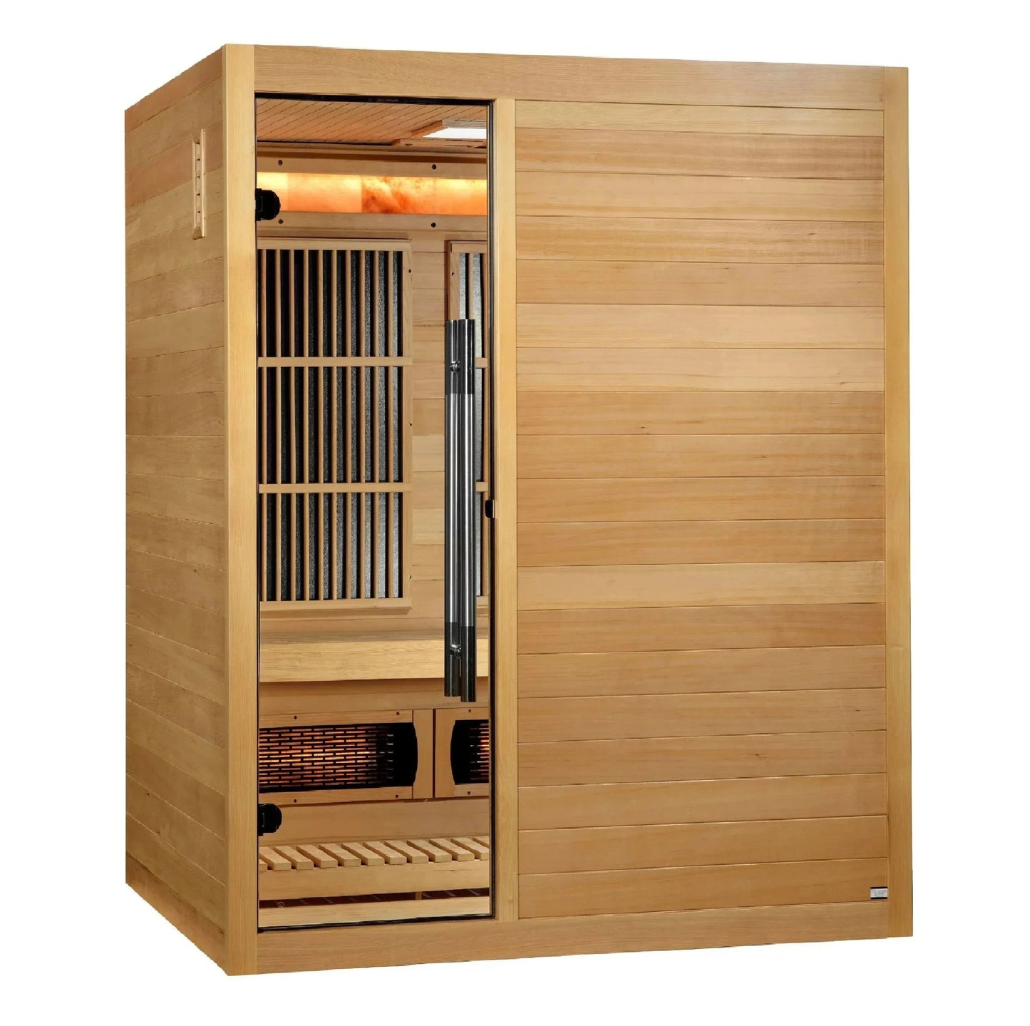 Retails- Golden Designs 2025 Soria GDI-8330-01 3 Person Hybrid Indoor Sauna.