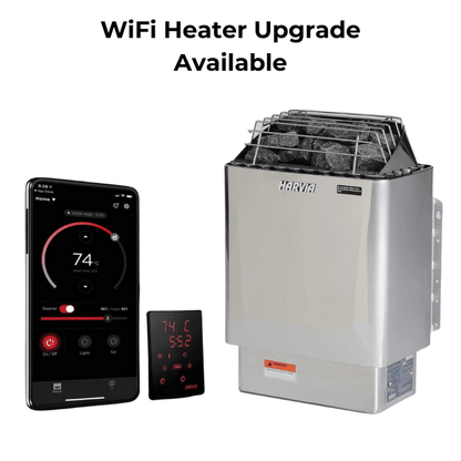 Retails- Golden Designs 2025 Soria GDI-8330-01 3 Person Hybrid Indoor Sauna.