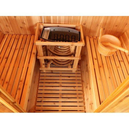 Retails- Sunray Aurora 2-4 Person Traditional Barrel Sauna 300SH
