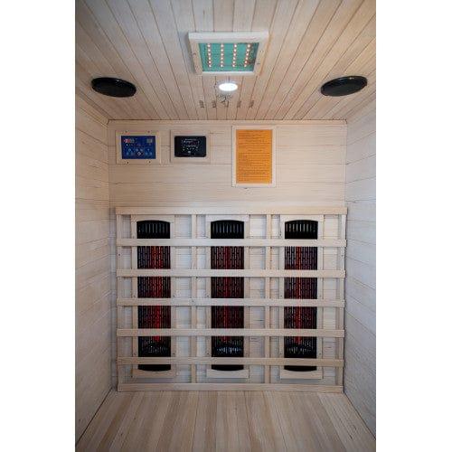 Retails- Sunray Burlington 2-Person Outdoor Infrared Sauna 200D