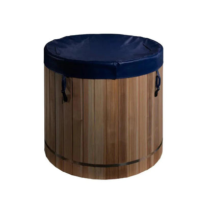 Retails- Dynamic Cold Therapy Stainless Steel Plunge Tub with Pacific Cedar