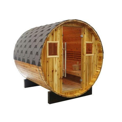 Retails- Sunray Galley 4-Person Traditional Barrel Sauna 400SH