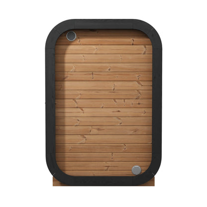 Retails- SaunaLife Model CL3G 1-2 Person Cube Series Outdoor Sauna Kit