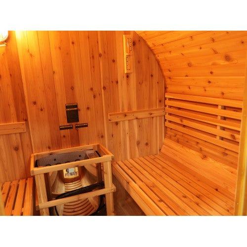 Retails- Sunray Oasis 2-4 Person Traditional Barrel Sauna 300SC