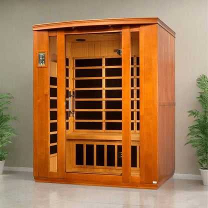 Retails- Dynamic "Bellagio" 3-person Low EMF FAR Infrared Sauna - DYN-6306-02