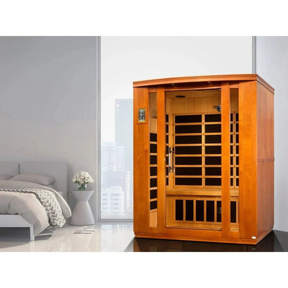 Retails- Dynamic "Bellagio" 3-person Low EMF FAR Infrared Sauna - DYN-6306-02