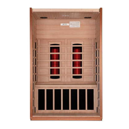 Retails- Dynamic "Cordoba" 2-Person Full Spectrum Near Zero EMF FAR Infrared Sauna DYN-6203-02 FS