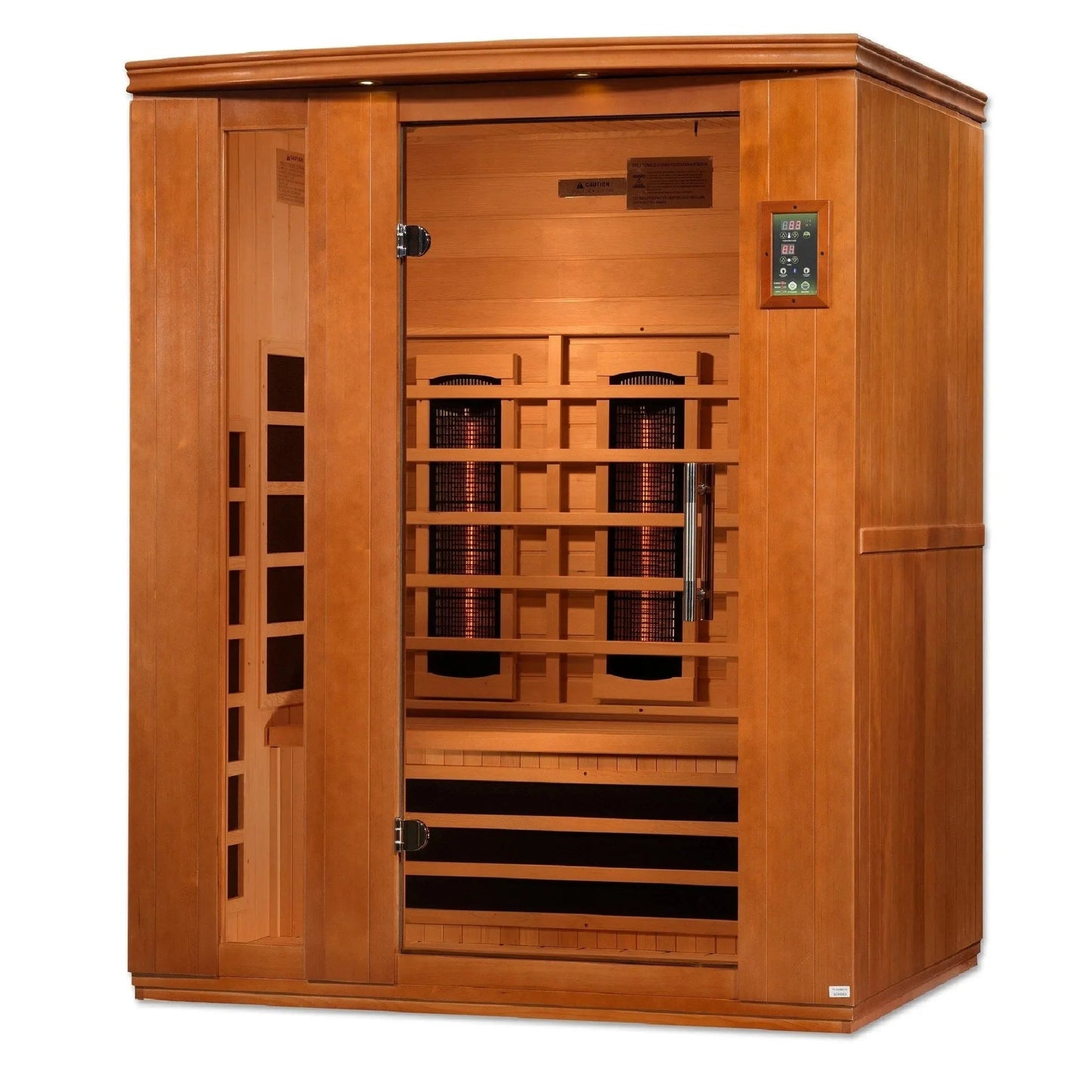 Retails- Dynamic "Lugano" 3-Person Full Spectrum Near Zero EMF FAR Infrared Sauna DYN-6336-03 FS